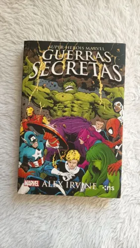 Livro guerras secretas marvel