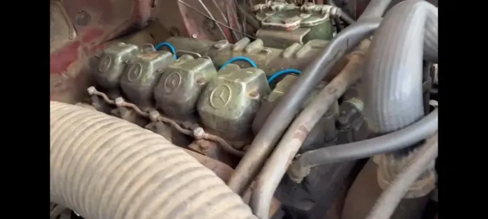 motor e caixa de câmbio mb1630