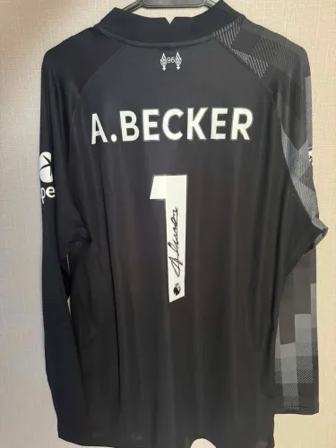 Camiseta Versão Jogador Liverpool Autografada