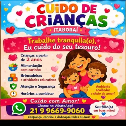 CUIDO DE CRIANÇAS