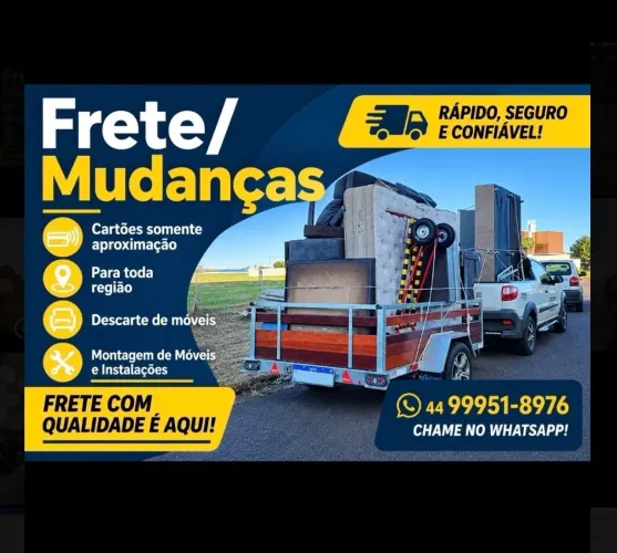 Frete _ Mudanças _ Montagem _ Intalações