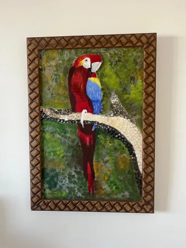 Quadro em tela à óleo de Vinícius Freitas