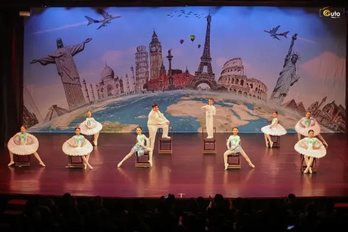 Fundo de palco tema Mundo