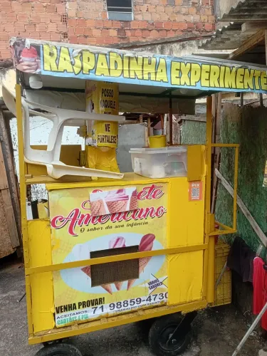 Maquina de sorvete americano