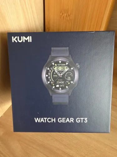Smartwatch Kumi Gear GT3 - Estilo Premium + Bateria Monstruosa (novo)