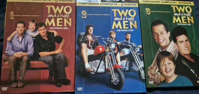 Two and a Half Men DVD LOTE( leia com atenção)