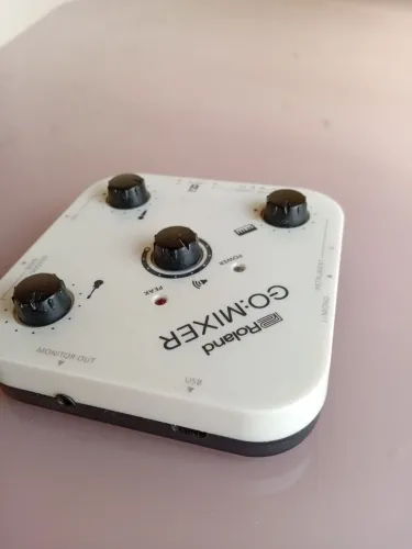 Interface de áudio go mixer roland a venda