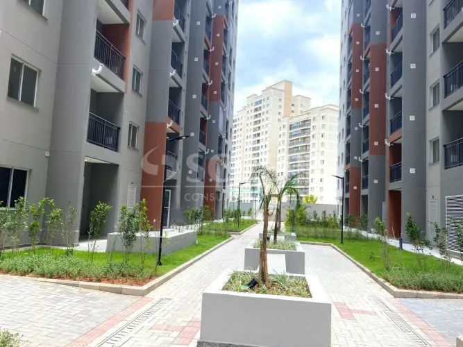 Apartamento à venda no condomínio Mérito Sabará com 02 quartos, sendo 01 suíte e 01 vaga