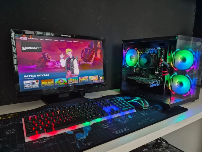 Pc gamer completo 9° geração com garantia