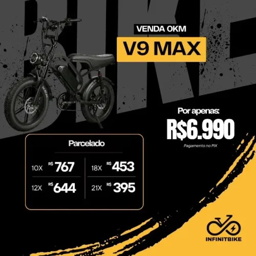 V9 MAX BICILETA ELÉTRICA