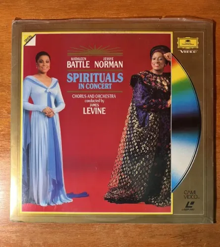 Laserdisc LD - Spirituals In Concert - EM ÓTIMO ESTADO AINDA NO PLÁSTICO