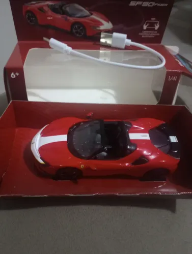 Carrinho sf90 spider Ferrari shell