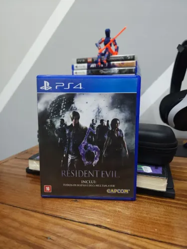 Resident Evil 6 PS4 Mídia Física Original Capcom