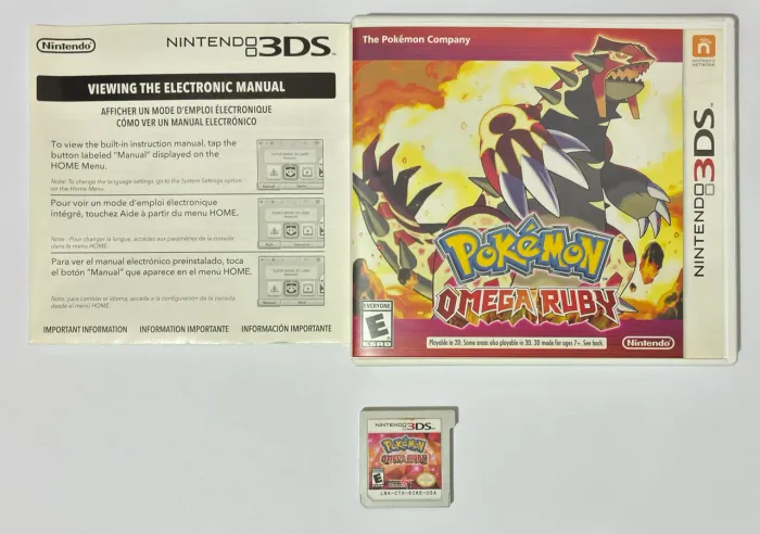 Pokémon Omega Ruby Nintendo 3Ds