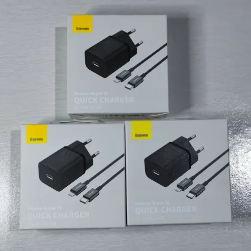 Carregador para Iphone Baseus 20w tipo C para LIGHTNING