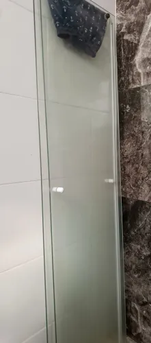 4 Folhas de Box de Vidro Blindes transparente de 50 x 187 cm 