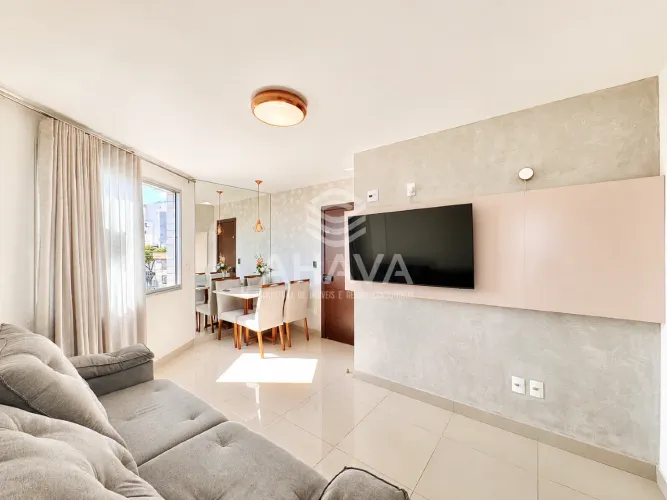 Apartamento 2 Quartos sendo 1 Suíte à Venda, 60m², 1 Vaga, Bairro Heliópolis, próximo a Av