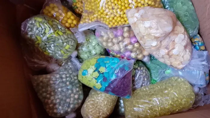 Peças para montagem 