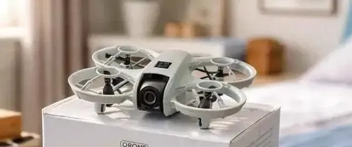 Drone câmera 4K DLI com estabilizador sensor de obstáculo duas baterias novo
