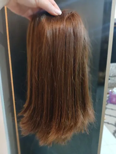 Topo de cabelo humano