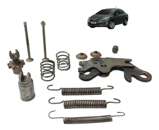 Kit Reparo Freio Mão Sapata 408 2012 A 2015 -~2 1