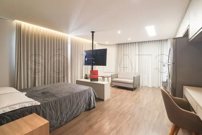 Residencial Pininfarina, studio de alto padrão contendo 51m², 1 dormitório e 1 vaga.