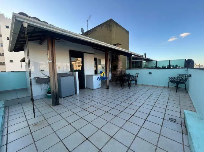Cobertura à venda no Castelo 4 quartos, churrasqueira e 1 vaga | Belo Horizonte
