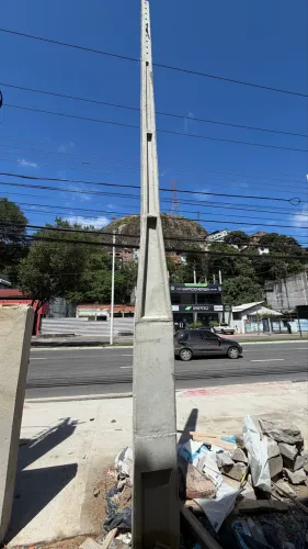 Poste de energia provisório