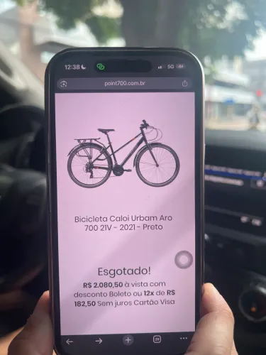 Bicicleta CALOI urbam aro 700 21V nova