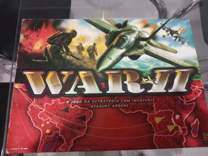 Jogo de tabuleiro War + jogo War cartas