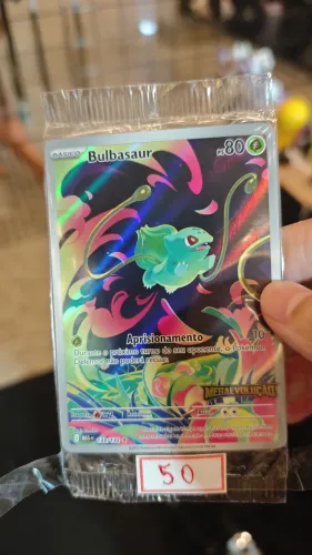 Carta pokémon bulbassauro 
