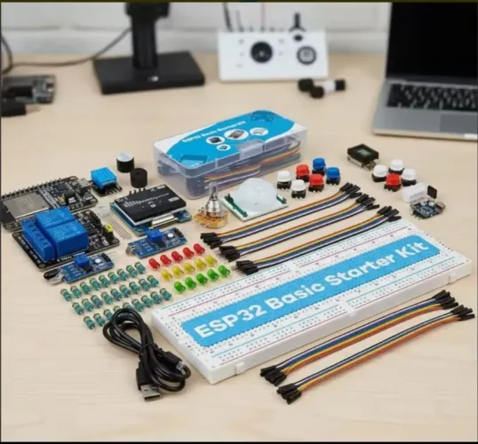 Kit ESP32 com Vários Sensores Robótica Eletrônica Automação IoT Smart Home