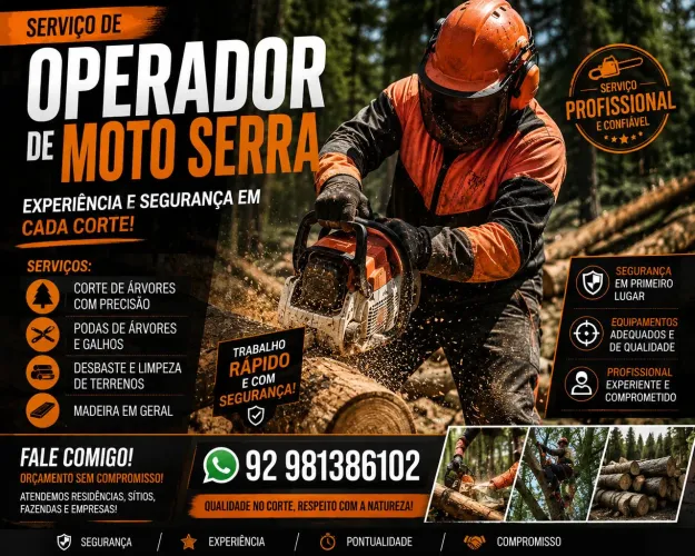 Operador de motosserra