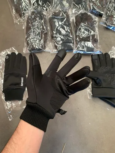 Luvas para moto touch termica corta vento frio motoqueiro 