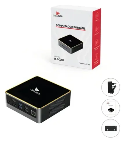 Mini Pc i5 6ª geração, com 8 GB de memória.