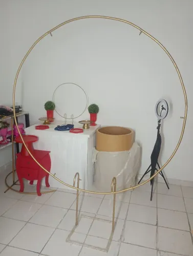 ESTRUTURA REDONDA, PARA DECORAÇÃO DE FESTA