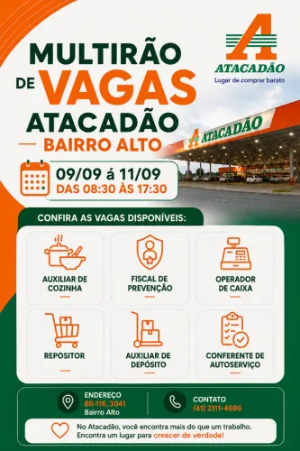 Vagas de emprego 