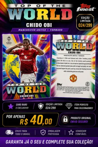 Card Topps Finnest Europa League /299 -Chido Obi