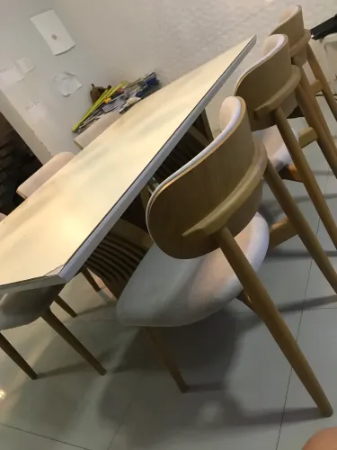 Jogo sala jantar ( mesa com 6 cadeiras)