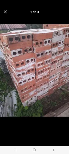 Tijolos 2furos 