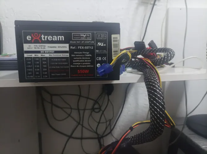 Fonte ATX Extream 550w