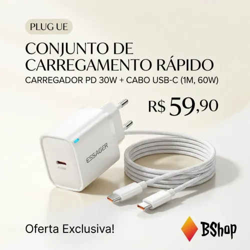 Carregador 30w Essager 