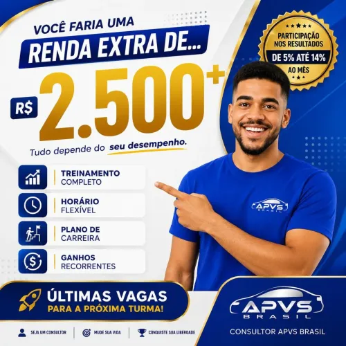 OPORTUNIDADE DE TRABALHO (RENDA EXTRA)