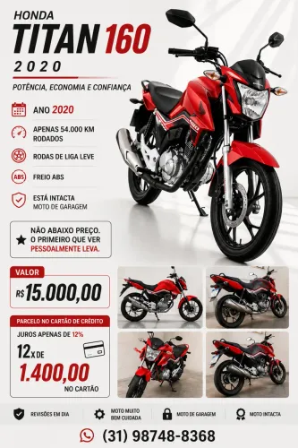 Moto ZERO NO CARTÃO DE CREDITO