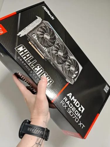 Placa de Video AMD Asrock Challenger Rx 9700xt 16Gb (nova) - @LJCEletro