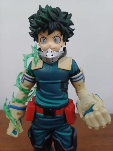 figura izuku midoriya my hero academia novo original comprado no japão