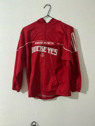 Corta vento adidas vermelho m