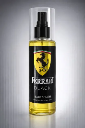 Body splash ferrari Black 200 ml