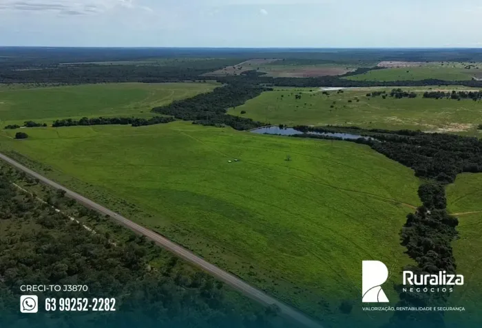 Guaraí - TO dupla aptidão, às margens da BR-153, represas com projetos de irrigação