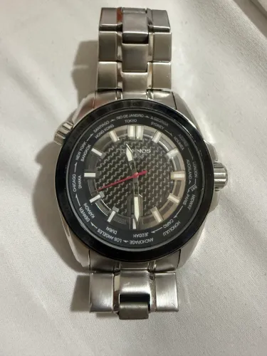 RELÓGIO TECHNOS HORA MUNDI 2115KNU/1K
